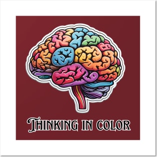 Thinking in color Posters and Art